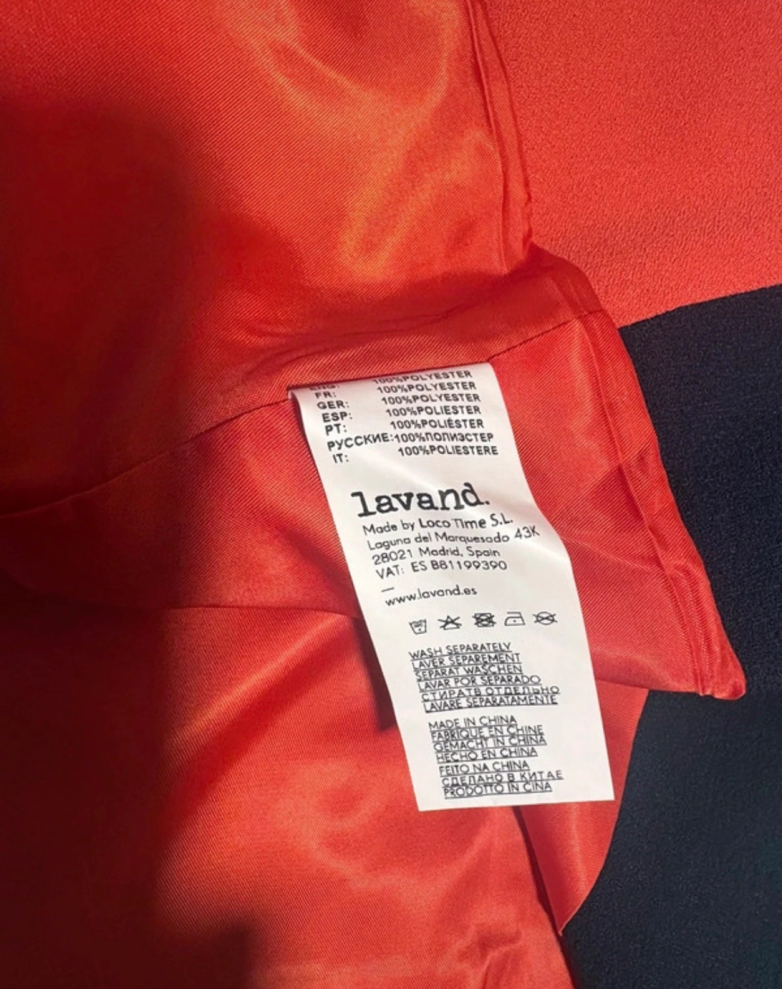 Lavand Mini Short Skirt M new tag coral red buckle – photo 8